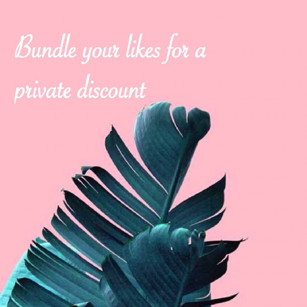 Bundle your likes, and I will offer you a discount
